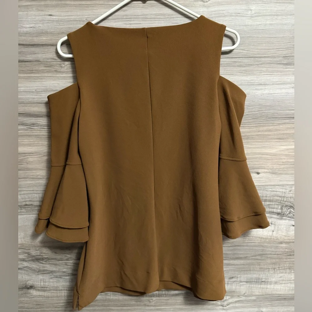 Bundle of 2 Boston Proper cold shoulder blouses - Picture 5 of 10